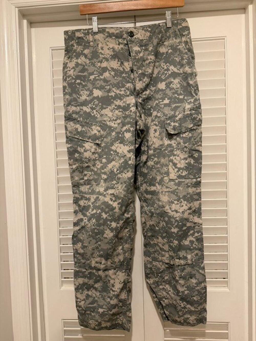 Propper Military Trousers Mens Medium Gray Green Digital Camo Army Combat Cargo